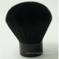 Black Synthetic Hair and Metal Hand Kabuki Makeup Brush